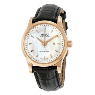 【自营】中古全新未使用美度舵手系列女表机械手表牛皮瑞士腕表