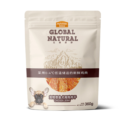 狗狗零食鸡肉鸭肉干磨牙训练奖励