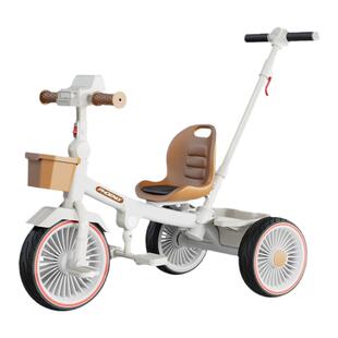 永久儿童三轮车婴儿童车男女宝宝可躺车幼童可折叠脚踏车溜娃玩具