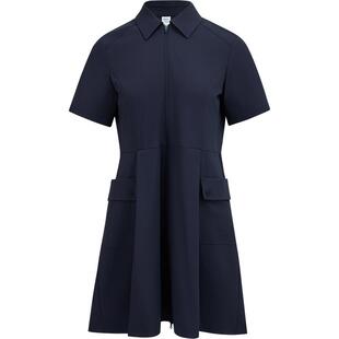 本来BENLAI女士凉感短袖连衣裙翻领工装裙2026夏季新款BNM760005