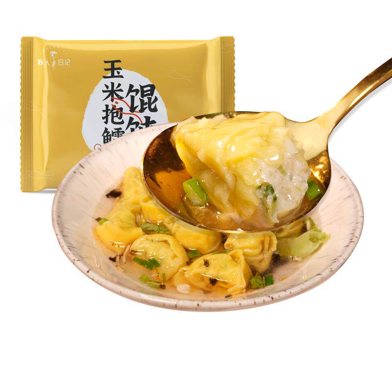 野人日记鳕鱼馄饨儿童营养早餐