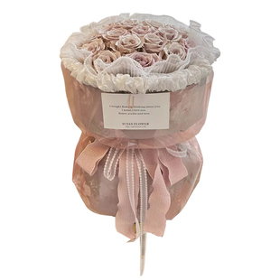 卓兰便捷小号大号五代小香风花束定型片鲜花包装圆形内衬固定材料