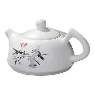 青瓷泡茶壶单壶陶瓷家用煮茶器冲茶水壶沏茶具龙泉小一人老式商用