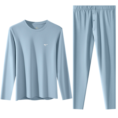 七匹狼纯棉抑菌青少年保暖内衣