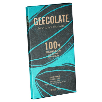 GEECOLATE秘鲁厄瓜100%黑巧克力