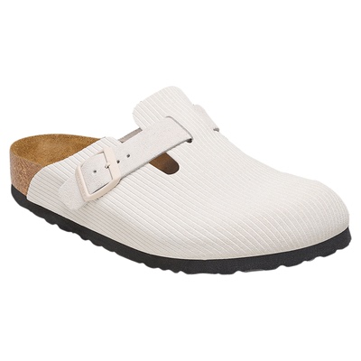 BIRKENSTOCK勃肯绒面革包头拖鞋