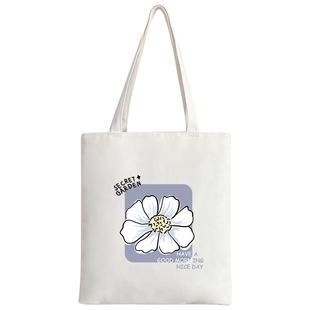 帆布包女士2025新款大容量学生上课手提布袋高级感单肩包上班通勤