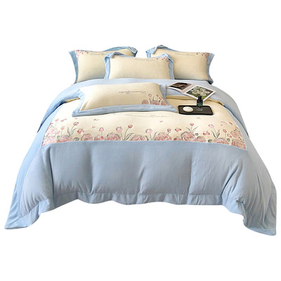 高端牛奶绒四件套床笠款床上加厚双面珊瑚绒冬季床单被套2025新款