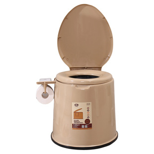 可移动马桶老人孕妇坐便器便携成人坐便椅塑料座便器痰盂尿桶室内