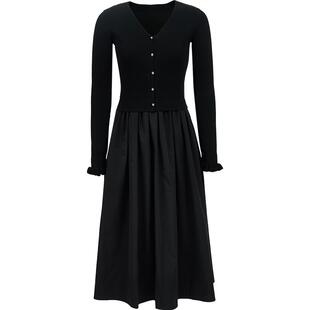 Vero Moda连衣裙2026春季新款气质精致针织衫套装显瘦吊带连衣裙