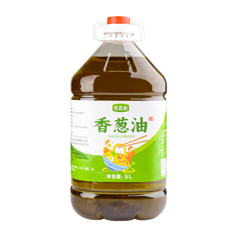 蓓思新葱油商用桶装四川乐山5L