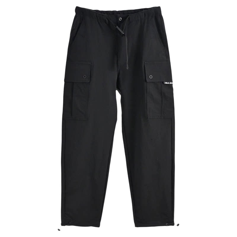 ABLEJEANS男士多口袋束脚工装裤