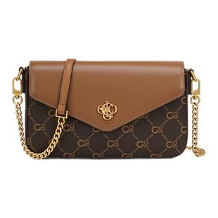 COOGI包包女士2025新款轻奢高级感通勤手提包单肩链条斜挎信封包