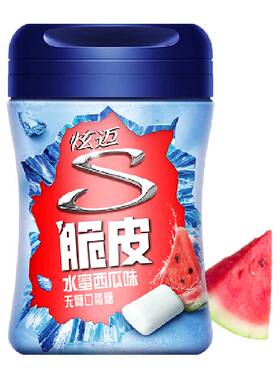 炫迈双重果味无糖口香糖持久清新