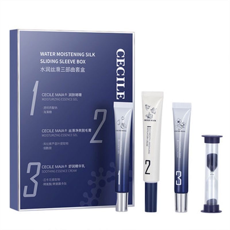 日本CM脱毛膏海绵头植物腋毛腿毛快速不刺激男女全身可用非永久性