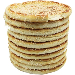 山西吕梁柳林特产老闫家芝麻饼柳林特色香酥芝麻饼硬脆饼1包10个