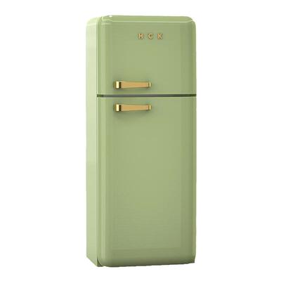 hck哈士奇复古冰箱冷藏家用
