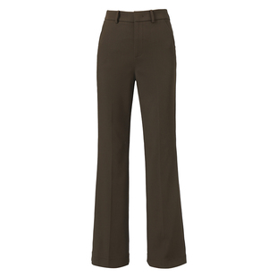 弹力超模神裤垂坠感微喇裤女长裤子2025秋冬新款高腰喇叭裤西装裤