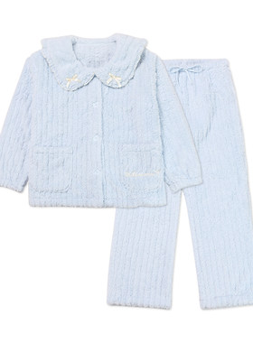 睡衣羊羔绒家居服tutuanna女