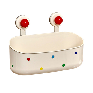 吸盘卫生间置物架浴室架子免打孔厕所洗手间洗漱台墙上壁挂收纳架