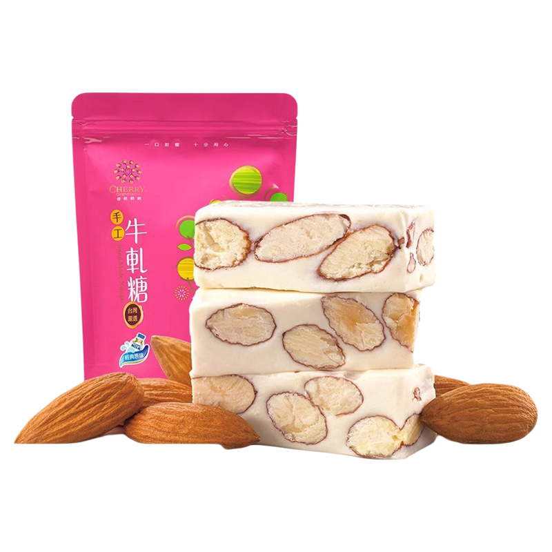 台湾进口樱桃爷爷原味牛轧糖400g