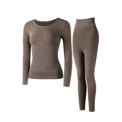 修身显瘦保暖内衣女蚕丝发热打底