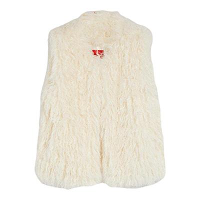 MAX&Co.秋冬蓬松绒毛背心
