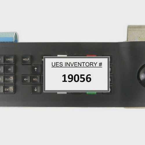 Tencor Instruments Keypad and Track Ball Panel Assembly Surf