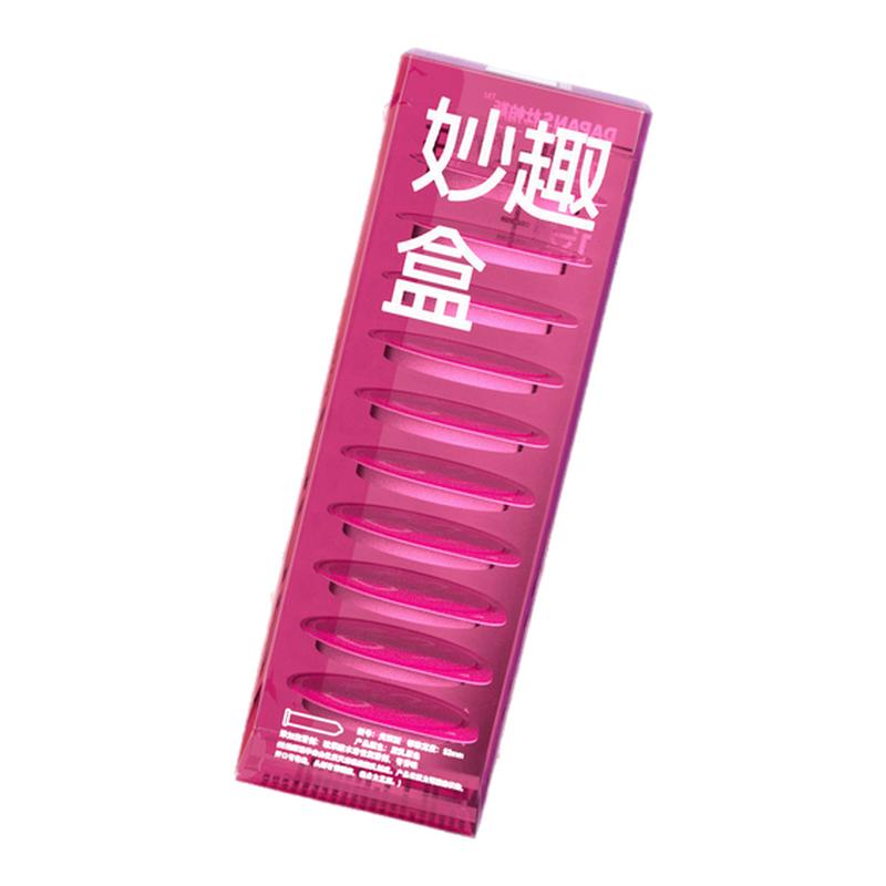 杜帕斯002妙趣盒超薄裸入玻尿酸避孕套男女用成人情趣润滑安全套