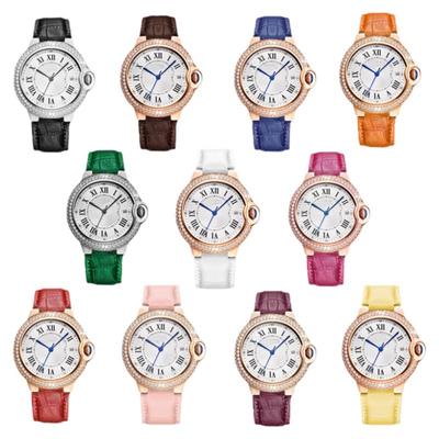 纪爵仕卡地亚蓝气球凸口手表带