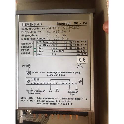 〔议价-可维修〕液位仪7NC3004-1AA23-1BA2