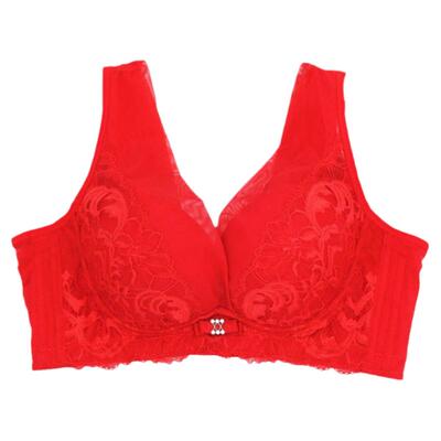 美思内衣无钢圈厚聚拢女文胸聚拢