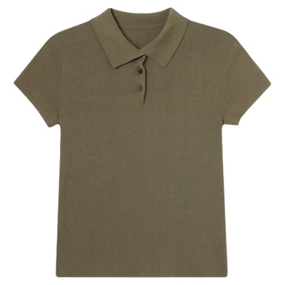 THESOONG/纯棉翻领polo衫上衣