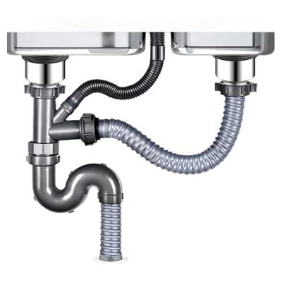 【漏水包退】洗菜盆双槽下水管