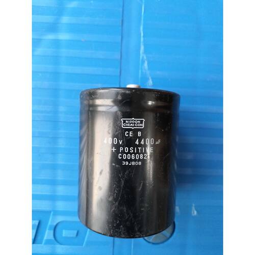 议价NIPPON CHEMI-CON电容CE B 400V4400uF C006082 8成新实物拍