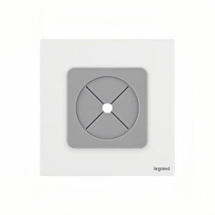 罗格朗出线孔面板86型仕典Plus空白面板五孔穿孔插座穿线装饰堵洞