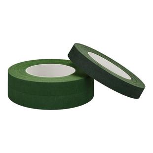 花艺胶带专用扭扭棒绿色褐色棕色彩色透明胶布丝网手工花diy制作纸胶带包装材料花杆