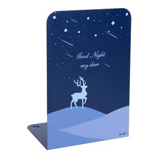 4片ins风桌面书立架书夹书靠书挡板加厚大号高中生简约书立可伸缩文具学生用固定书本办公收纳整理隔书板支架