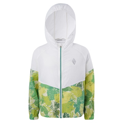 黑冰儿童拼防晒服常规版型