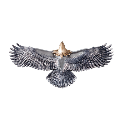 horizonBlue金头银身鹰吊坠