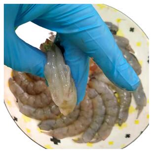 新鲜虾仁海鲜虾肉开背去虾线无冰无泡发无添加大虾虾滑水饺商用