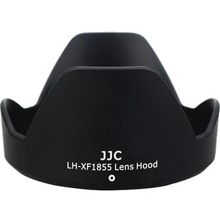 JJC 遮光罩适用于富士XF18-55mm镜头X-T4 XT20 XT30 XE3 XT2 XT3 XE3相机XF 14mmF2.8 R 卡口58mm配件