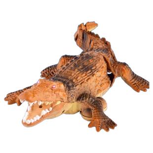 遥控鳄鱼儿童仿真电动男孩玩具可下水上海洋生物沧龙模型大白鲨鱼