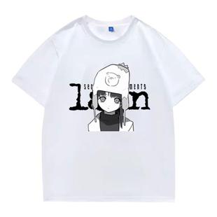 岩仓玲音周边T恤serial experiments lain短袖动漫中村隆太郎衣服