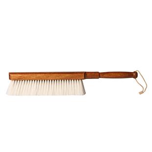 羊毛扫床扫把马鬃毛木柄软毛沙发笤帚刷子大号清洁除尘刷神器扫帚