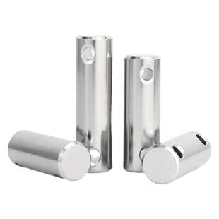 金超304不锈钢双头带孔圆柱销销轴定位销销钉M3M4M5M6-M10mmGB880