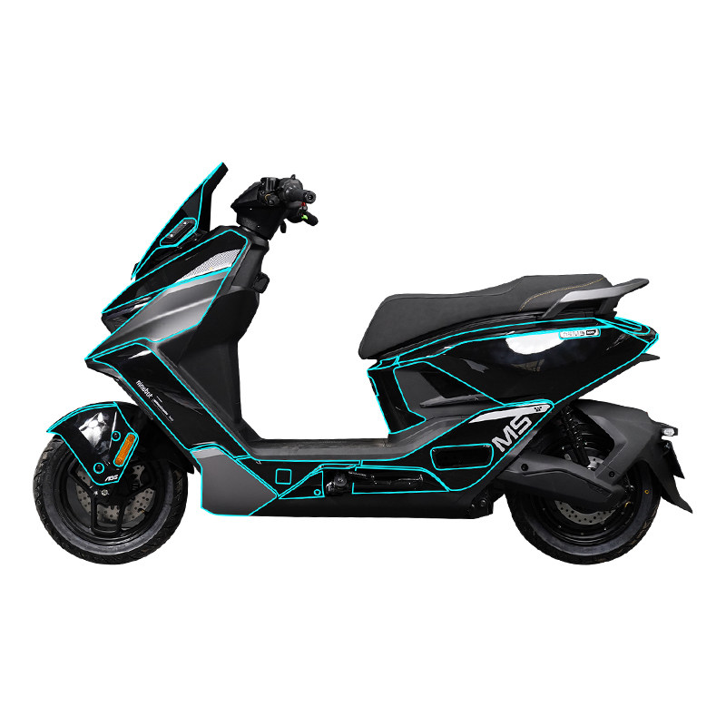 适用九号M5100/125隐形车衣贴膜
