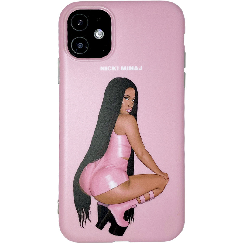 Anaconda X PINK - Nicki Minaj手机壳磨砂全包原创设计插画欧美