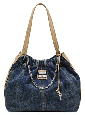 【礼物】MARC JACOBS/莫杰 CRISTINA 中号柔软褶皱精美单肩包
