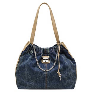 【礼物】MARC JACOBS/莫杰 CRISTINA 中号柔软褶皱精美单肩包